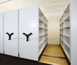 Ezi glide maxx mobile shelving bank