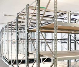 Longspan mobile shelving system