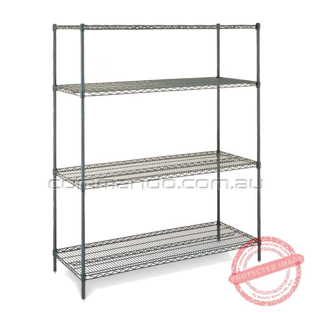 Epoxy Wire Shelving Commando Storage Systems